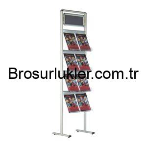 Ayaklı Broşürlük Çift Taraflı Alınlıklı 4RAF/16XA4