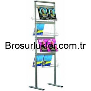 Ayaklı Broşürlük Çift Taraflı 4RAF/16XA4