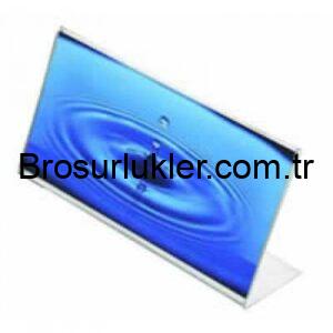 Masaüstü L Tipi Pleksi Föylük Yatay A4