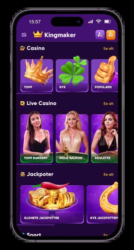 Overview of kingmaker casino online
